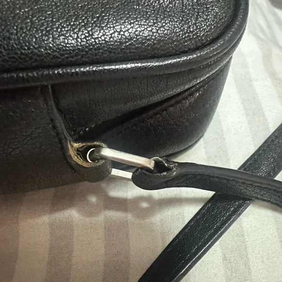 Saint Laurent Black Camera Lou Bag - Picture 8 of 14